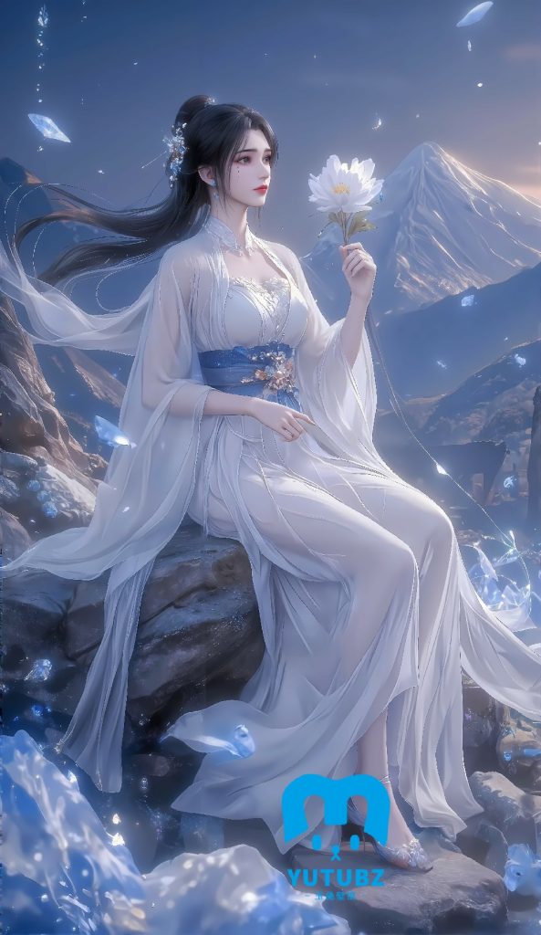 图片[2]-李慕婉-雪莲【12H-7S】-玉兔4K壁纸！