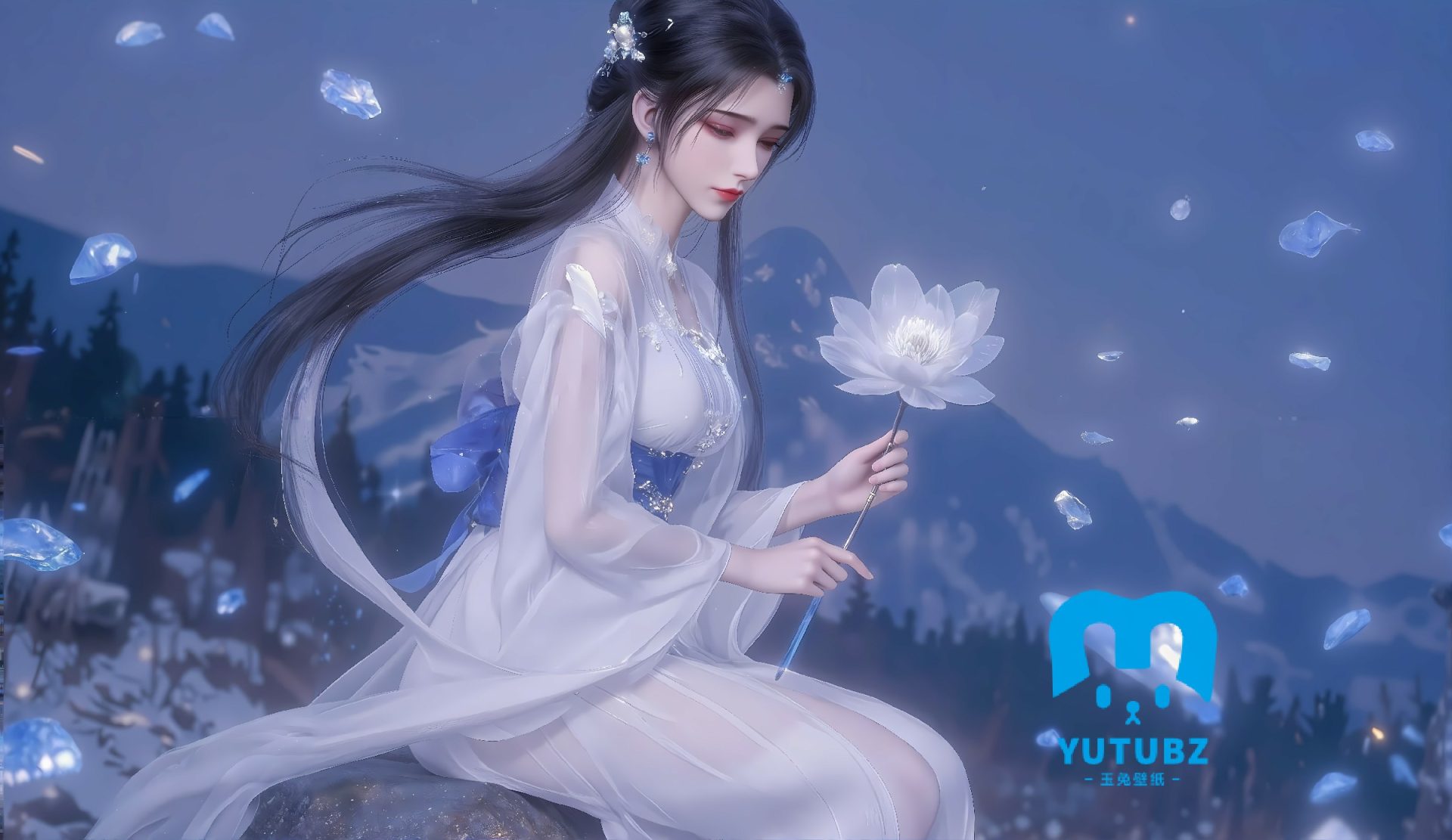 幻灯片-玉兔4K壁纸！