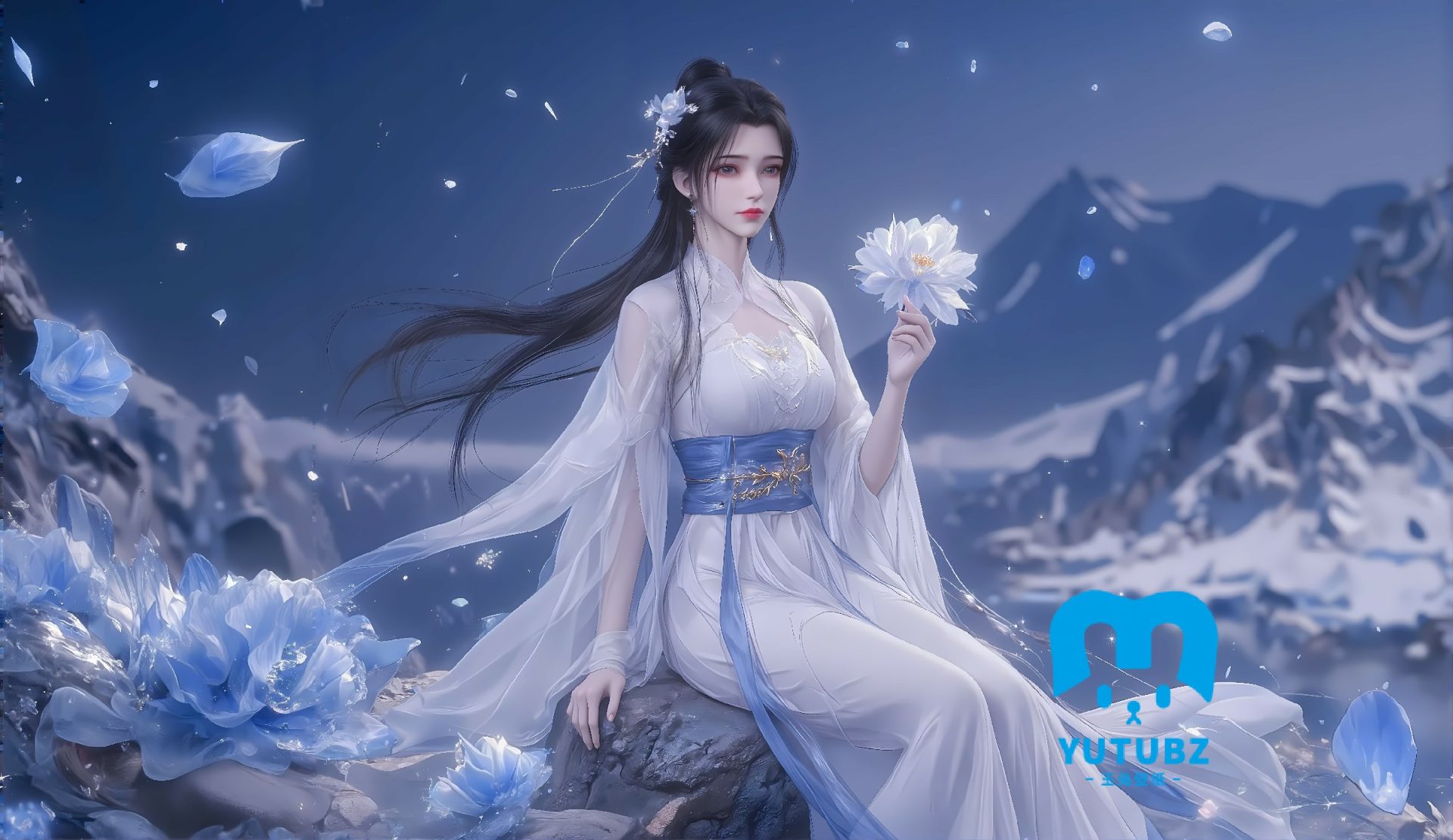 幻灯片-玉兔4K壁纸！