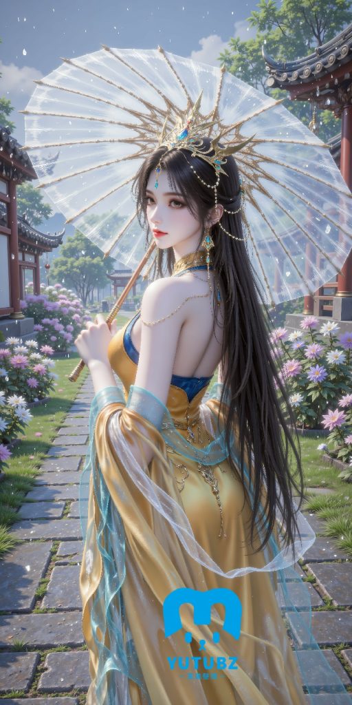 完美世界-凰女【2H-18S】-玉兔4K壁纸！