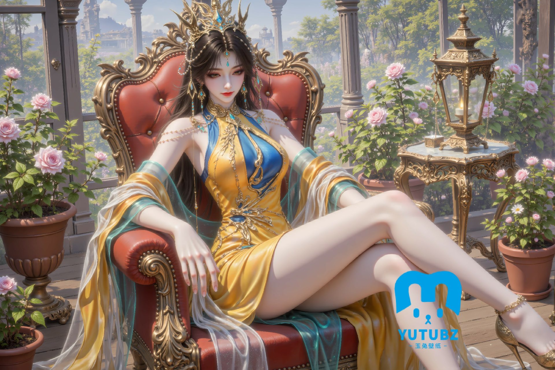 幻灯片-玉兔4K壁纸！