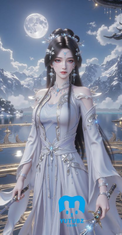 遮天-安妙依-玉兔4K壁纸！