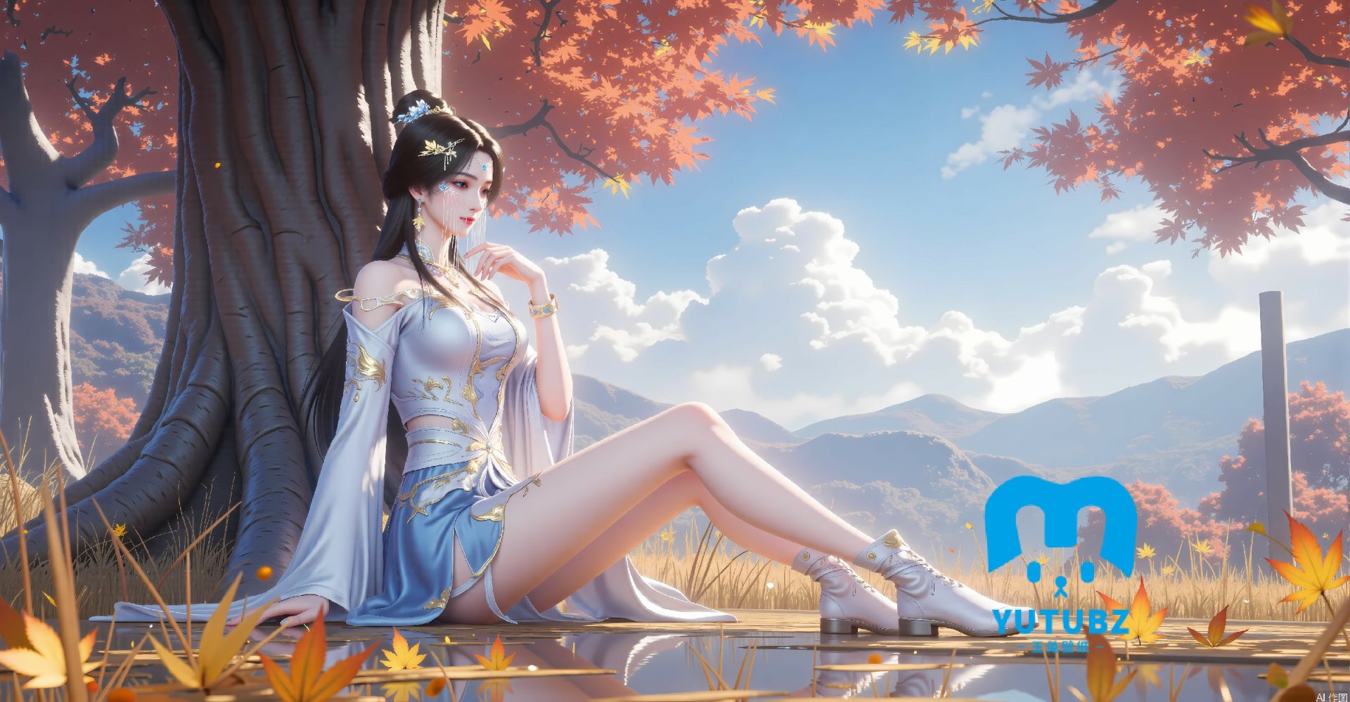 幻灯片-玉兔4K壁纸！