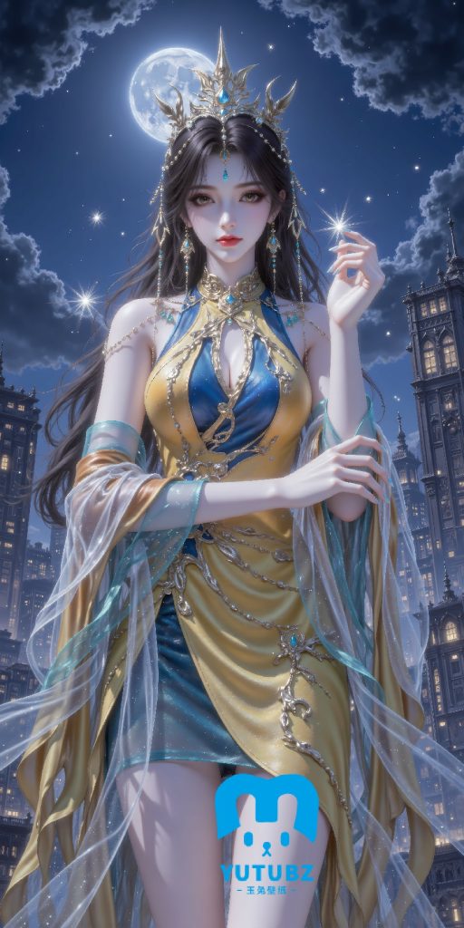 图片[2]-完美世界-凰女【3H-17S】-玉兔4K壁纸！