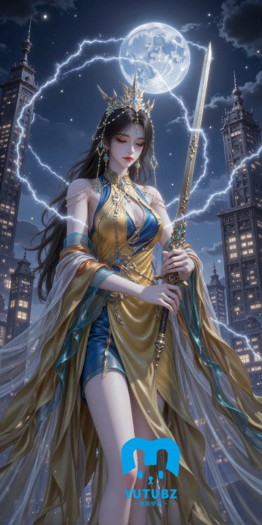 图片[6]-完美世界-凰女【3H-17S】-玉兔4K壁纸！