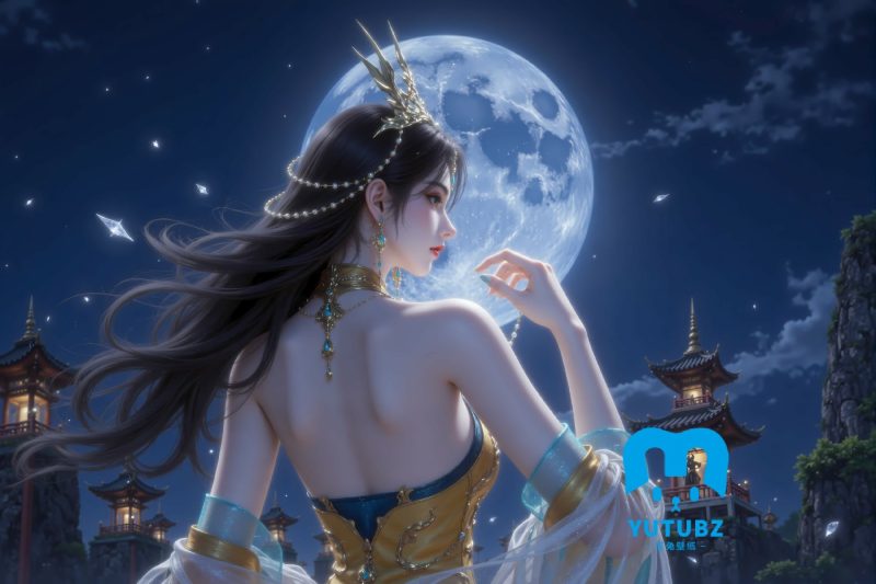 幻灯片-玉兔4K壁纸！