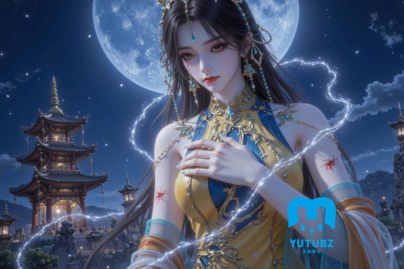 幻灯片-玉兔4K壁纸！
