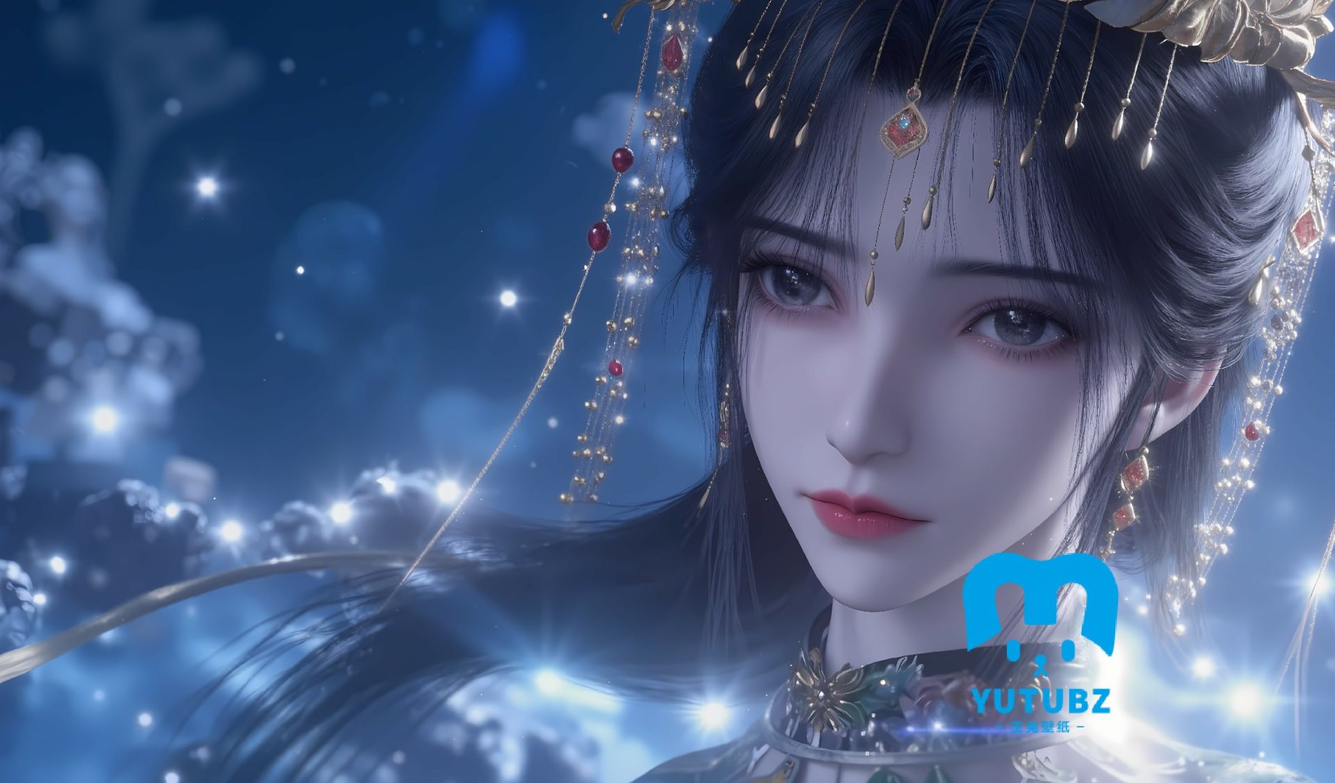 幻灯片-玉兔4K壁纸！