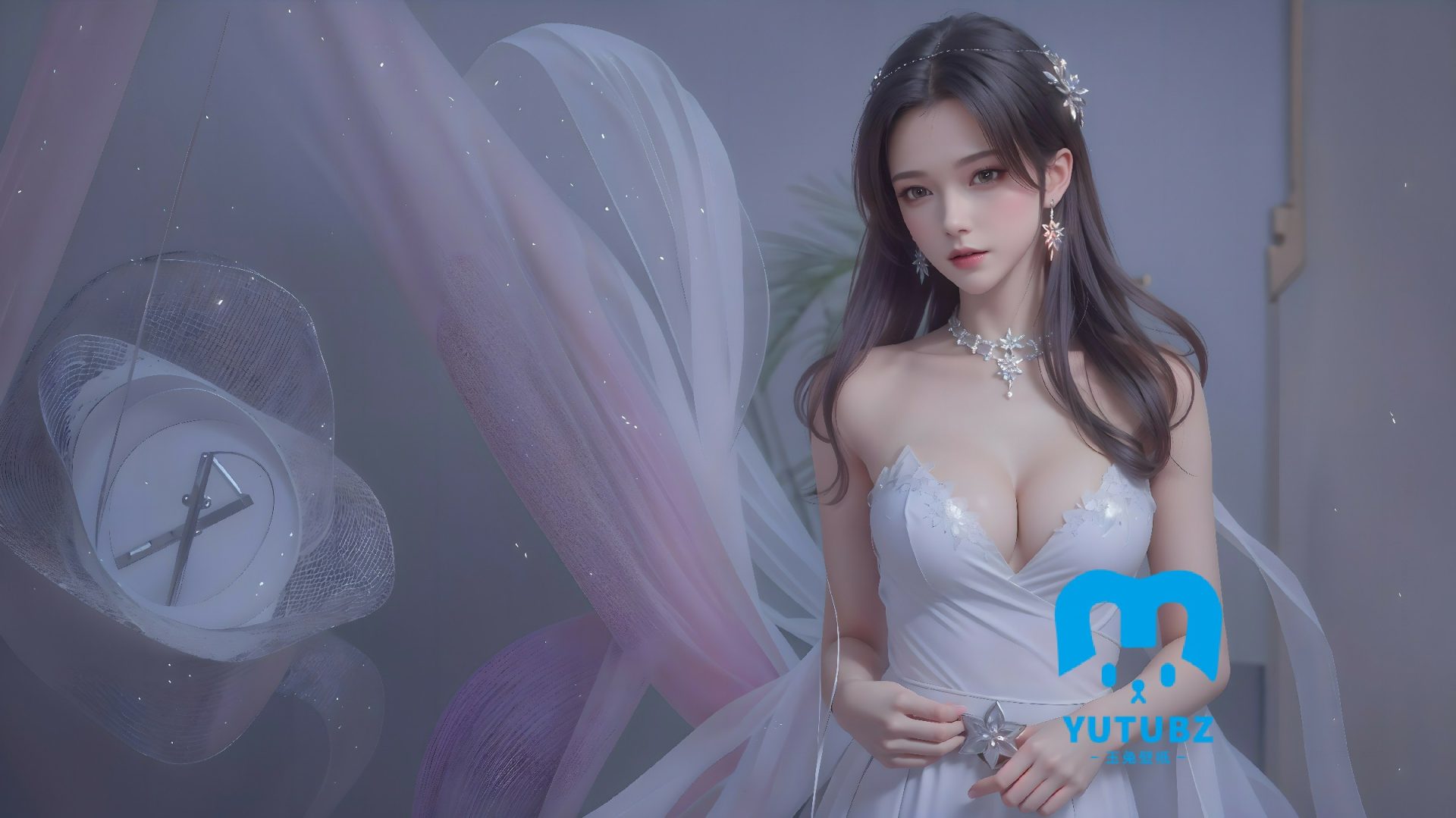 幻灯片-玉兔4K壁纸！