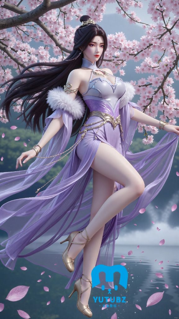 图片[2]-完美世界-月婵【30H-45S】-玉兔4K壁纸！