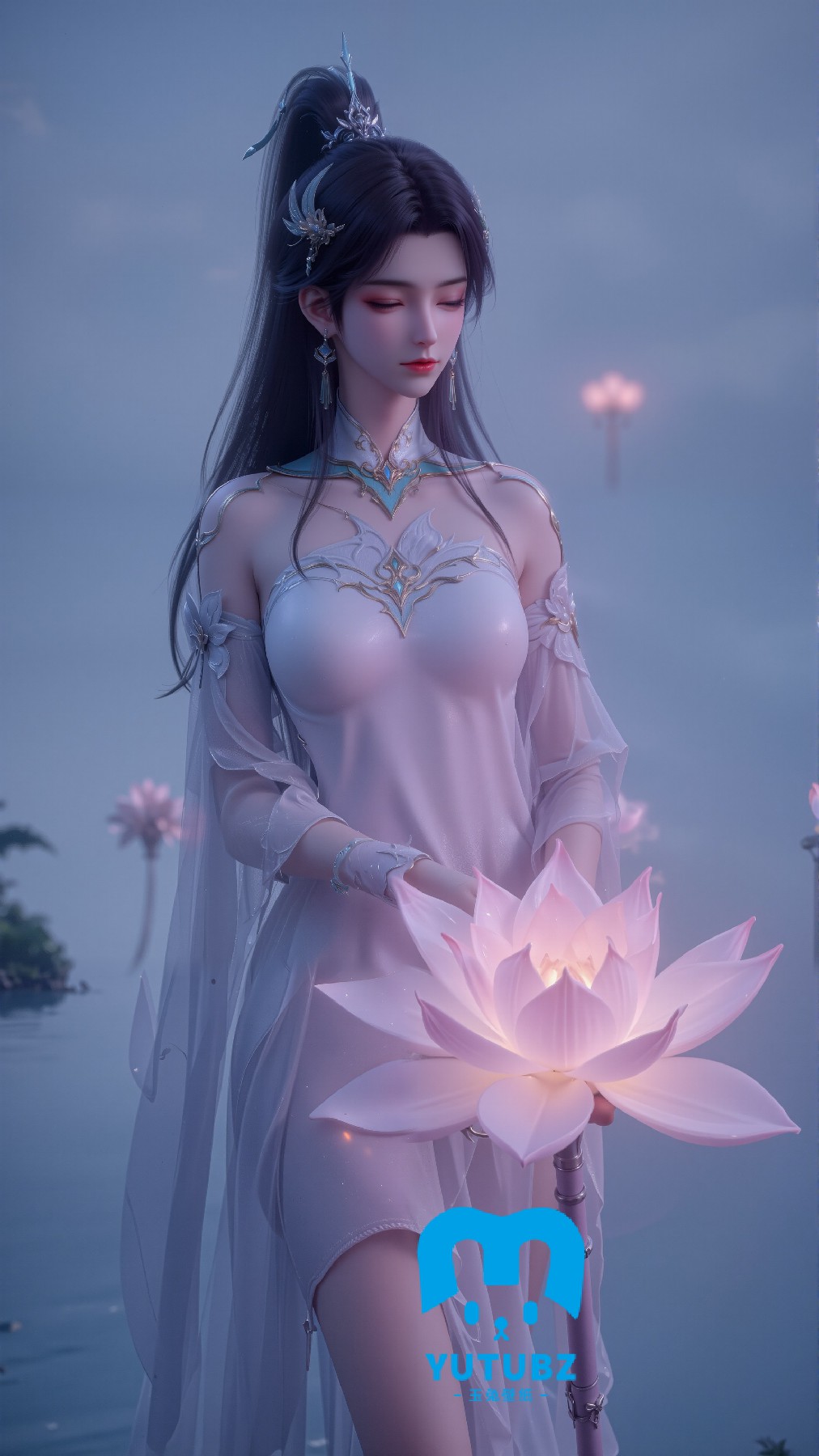 幻灯片-玉兔4K壁纸！