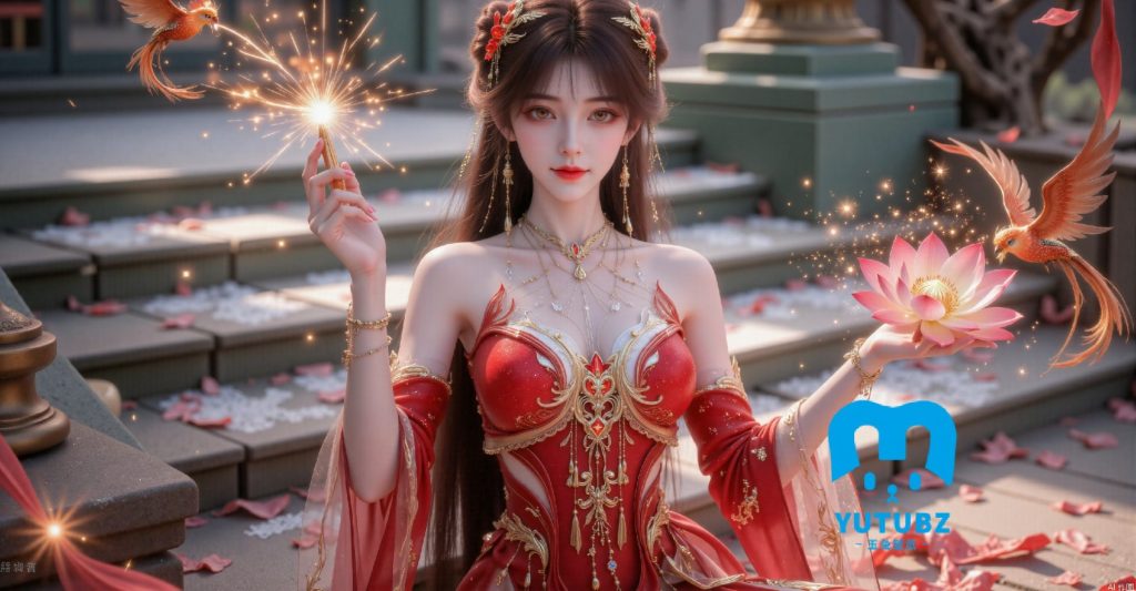图片[9]-完美世界-火灵儿-天神【16H-29S】-玉兔4K壁纸！