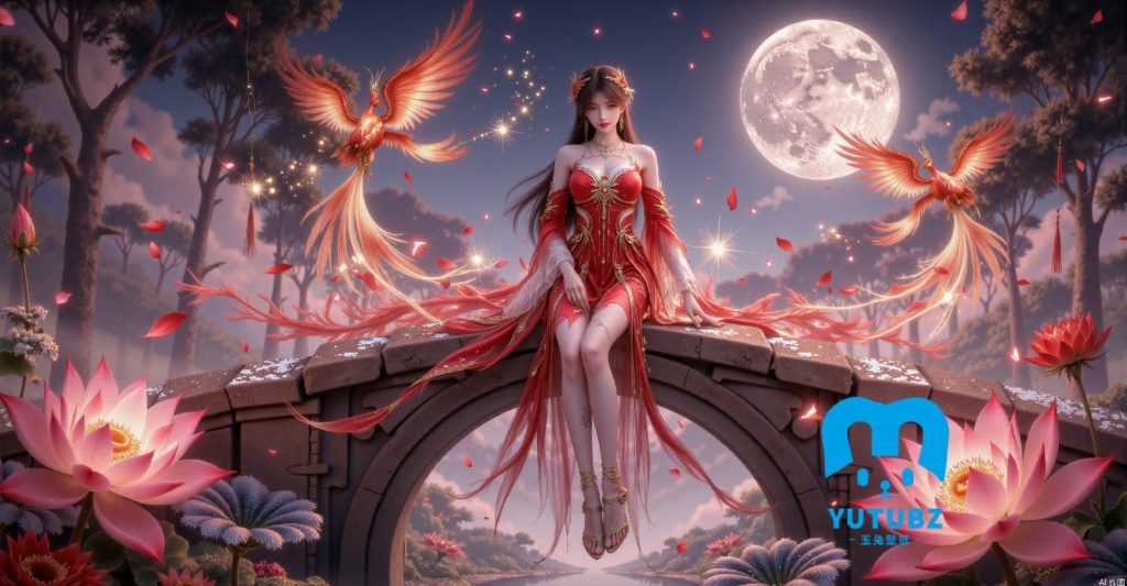 图片[10]-完美世界-火灵儿-天神【16H-29S】-玉兔4K壁纸！