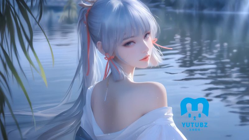 二次元美女-动漫角色-玉兔4K壁纸！