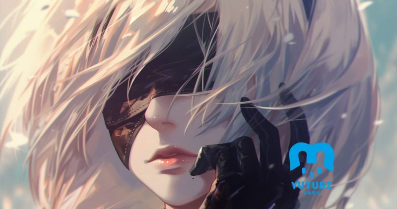 尤尔哈2B，尼尔机械纪元人物2B小姐姐动漫壁纸-玉兔4K壁纸！