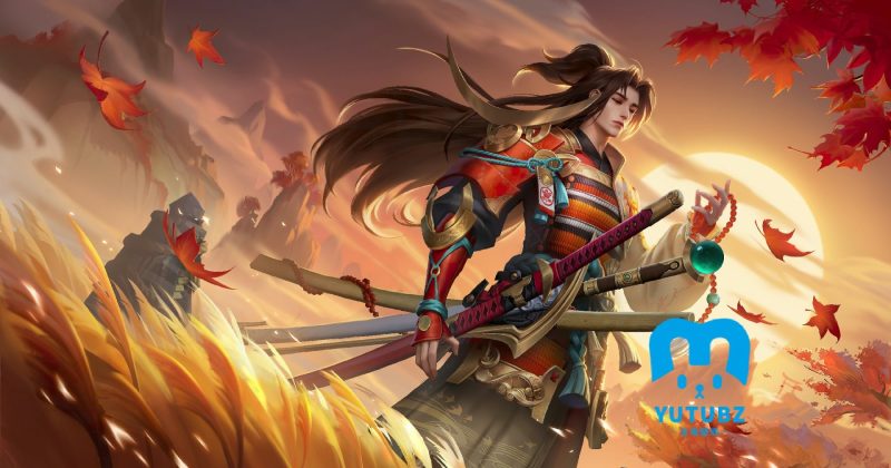 《王者荣耀》橘右京枫霜尽8k电脑桌面壁纸-玉兔4K壁纸！