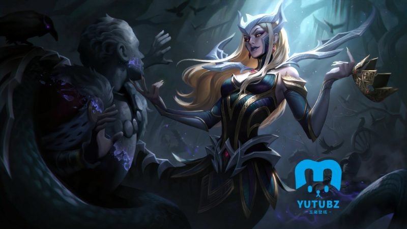 《英雄联盟》卡西奥佩娅·杜·克卡奥8k电脑桌面壁纸-玉兔4K壁纸！