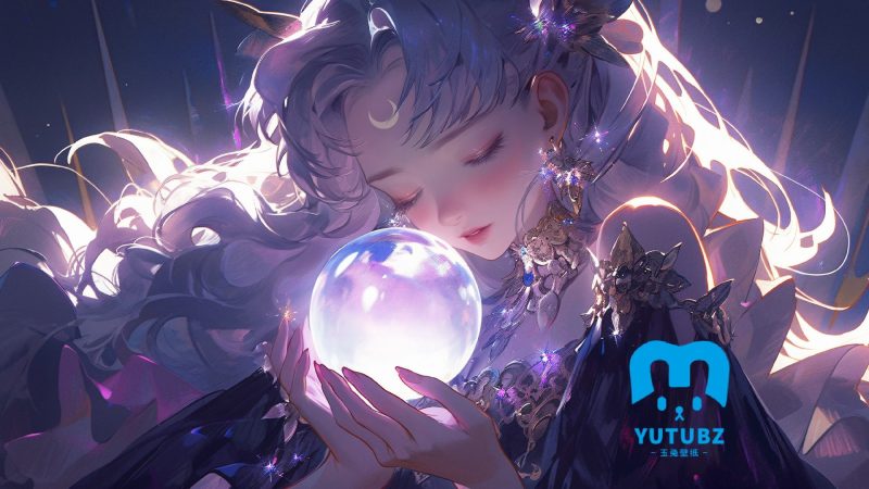 紫辉-玉兔4K壁纸！