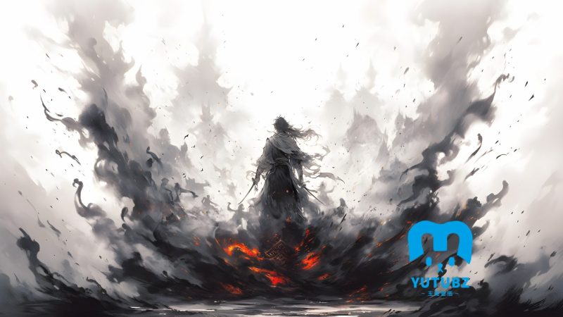 侠客剑客-剑客对决-玉兔4K壁纸！