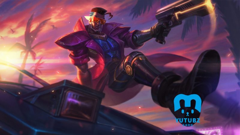 英雄联盟德玛西亚警官卢锡安8k电脑桌面壁纸-玉兔4K壁纸！