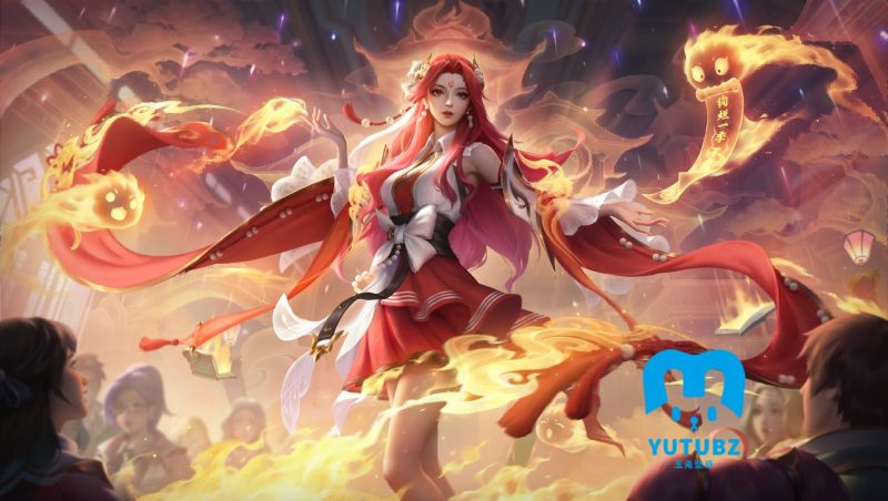 王者荣耀唤灵魅影貂蝉6k电脑桌面壁纸-玉兔4K壁纸！