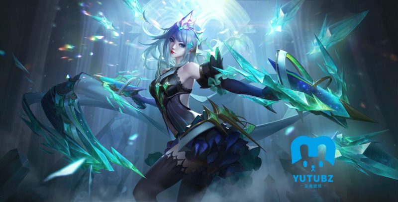 王者荣耀启明星使虞姬5k电脑桌面壁纸-玉兔4K壁纸！