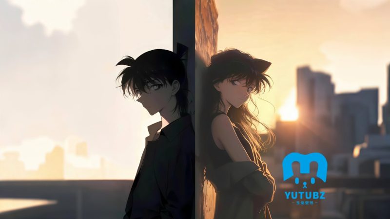 名侦探柯南-新兰-玉兔4K壁纸！