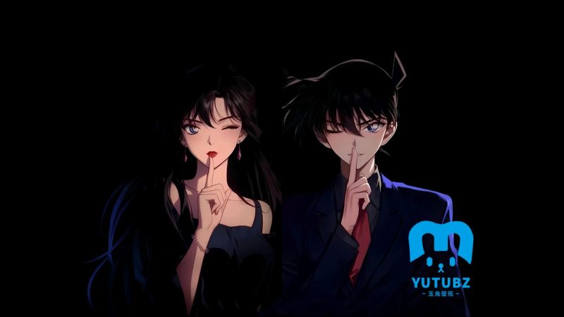 名侦探柯南-新兰-玉兔4K壁纸！