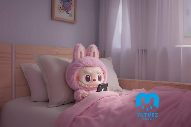 LABUBU-兔子玩偶-玉兔4K壁纸！