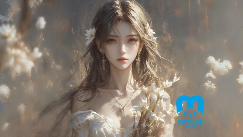 少女写真-森系少女-玉兔4K壁纸！