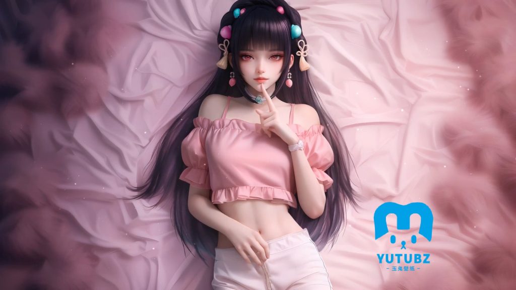 卧室-少女-少女卧室-玉兔4K壁纸！