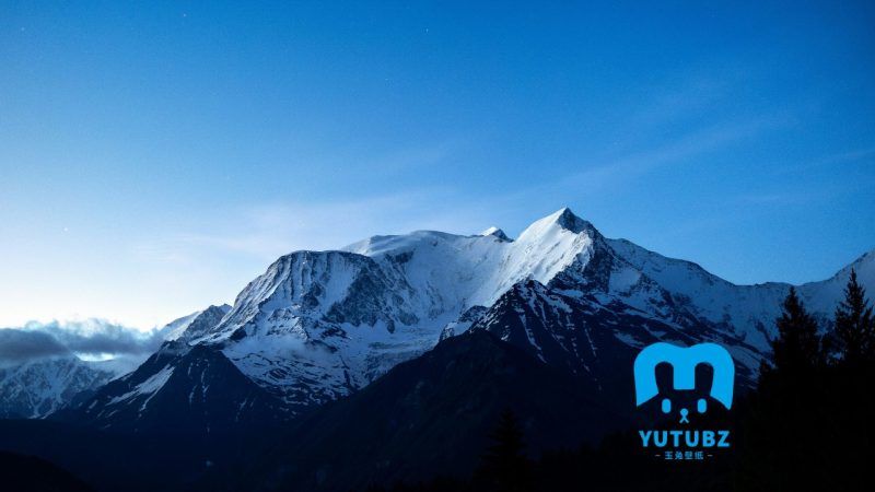 勃朗峰-晨曦美景-玉兔4K壁纸！