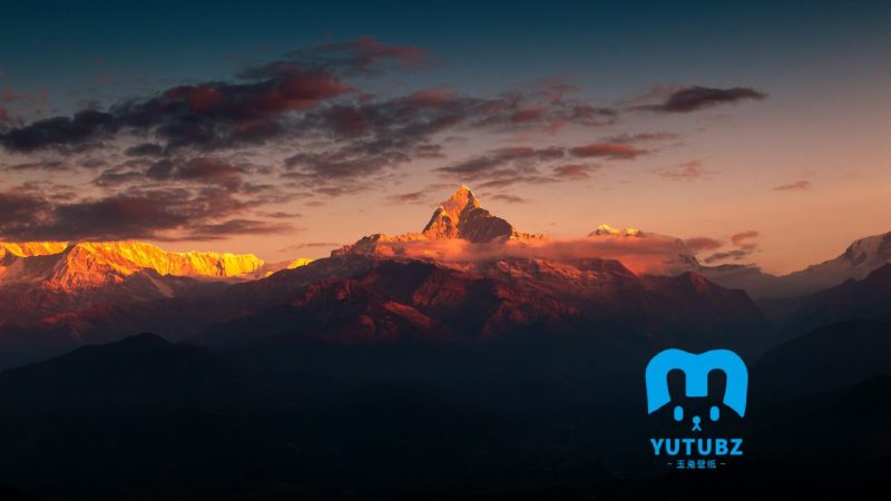 云-喜马拉雅山-玉兔4K壁纸！