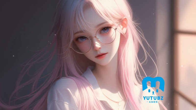 二次元少女-动漫美少女-玉兔4K壁纸！