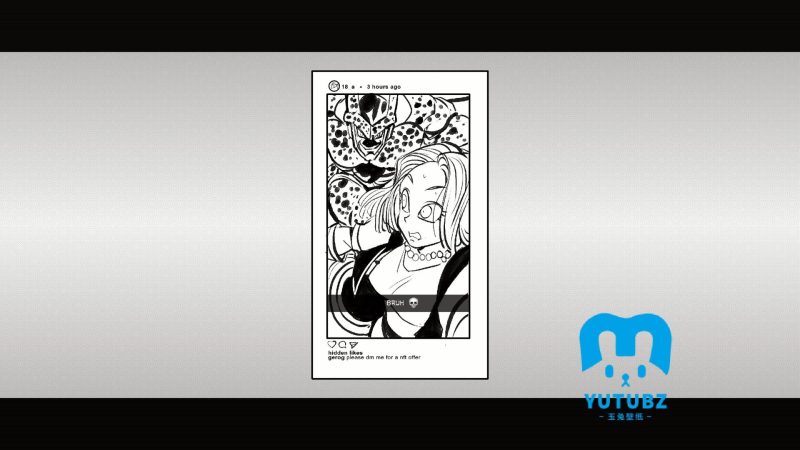 七龙珠-动漫女孩-玉兔4K壁纸！