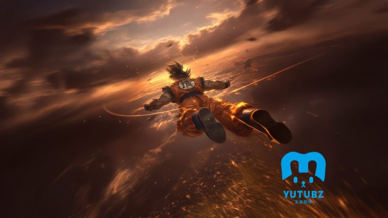 龙珠悟空云端翱翔-玉兔4K壁纸！