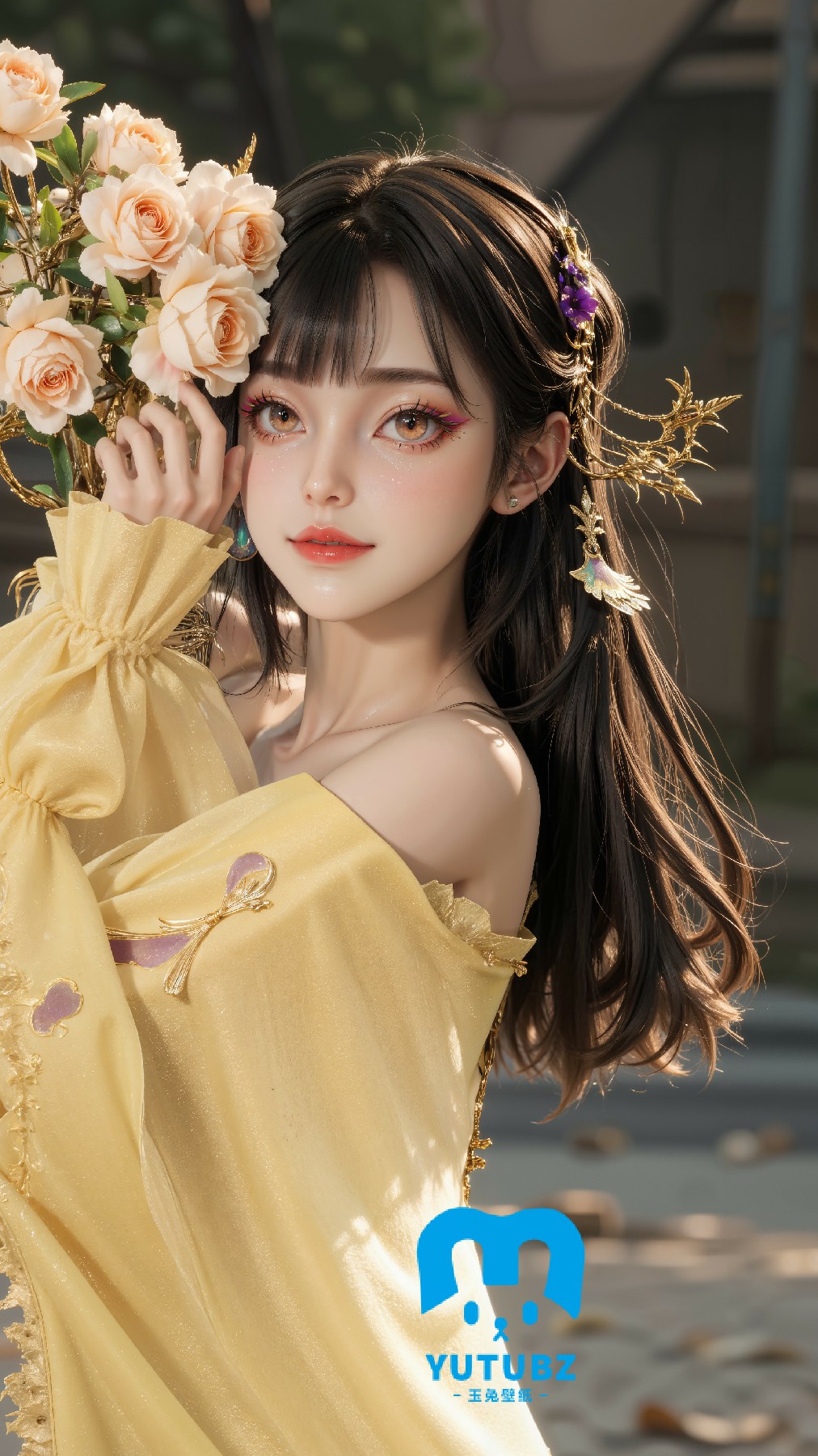 幻灯片-玉兔4K壁纸！