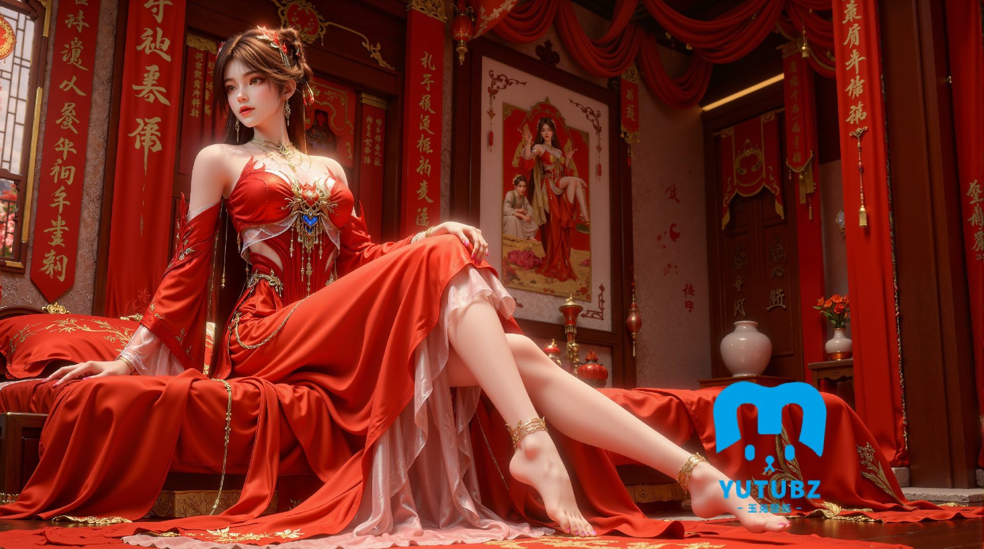 幻灯片-玉兔4K壁纸！