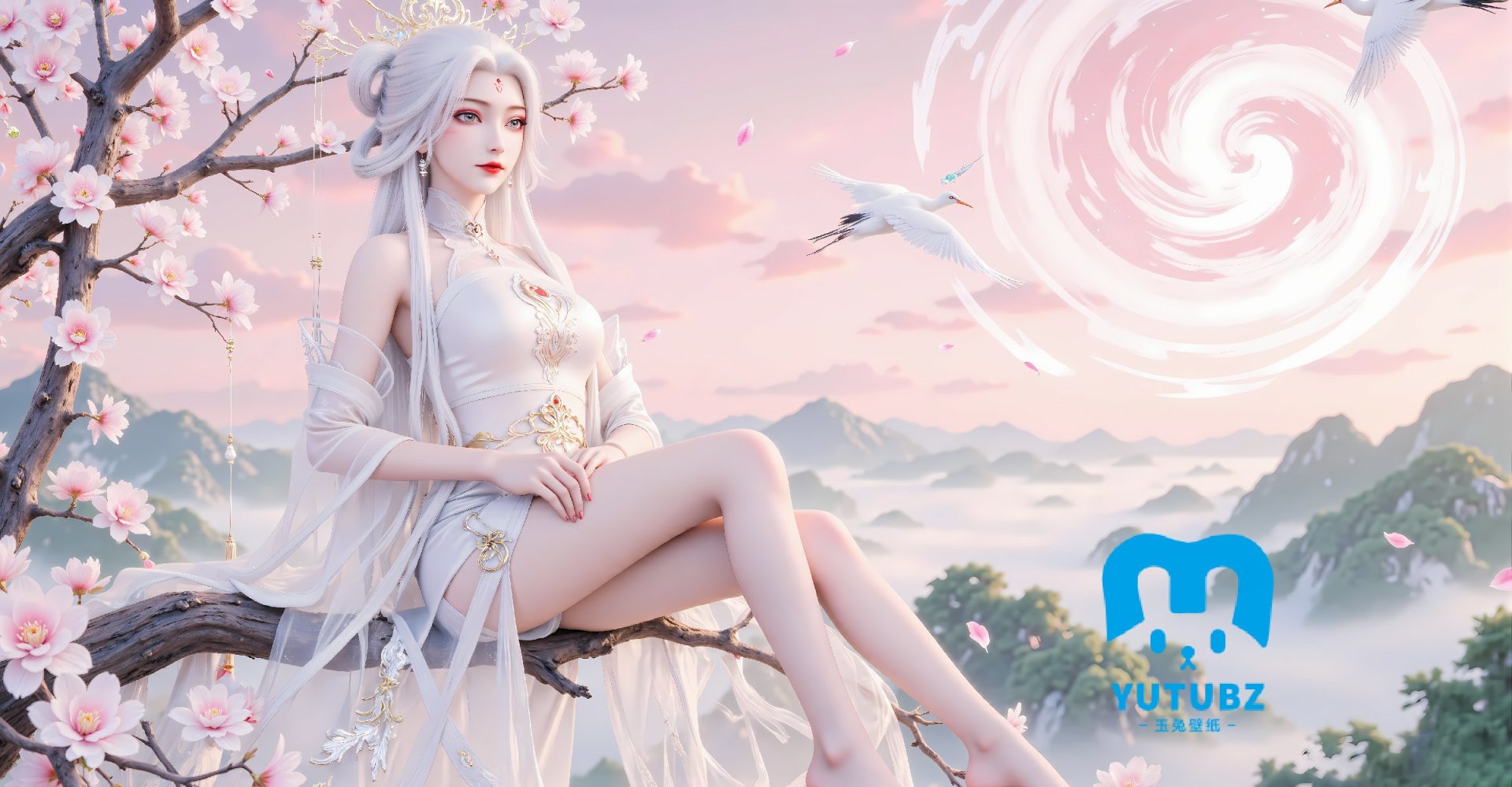 幻灯片-玉兔4K壁纸！