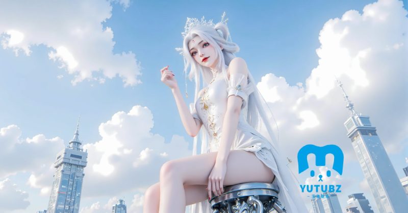 幻灯片-玉兔4K壁纸！