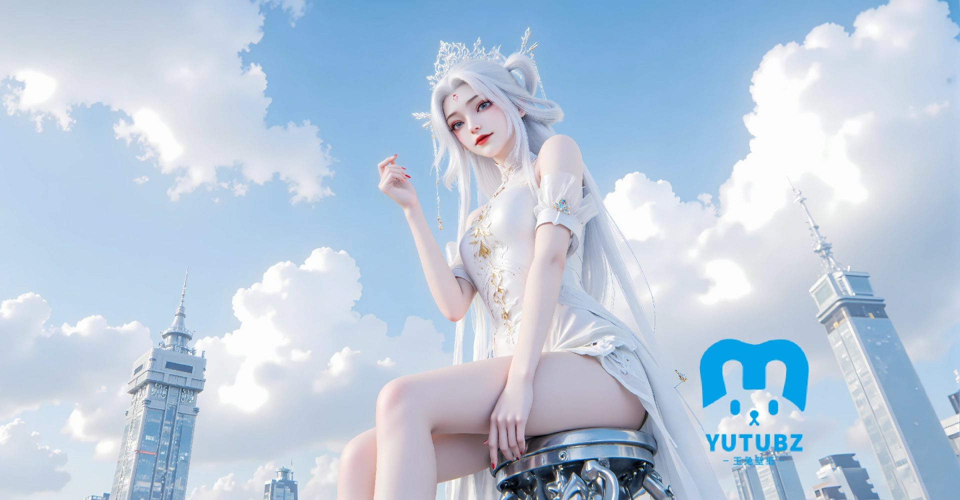 幻灯片-玉兔4K壁纸！