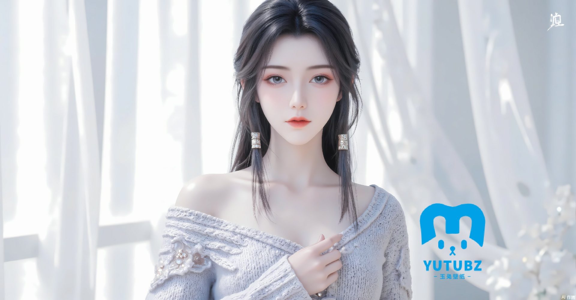 幻灯片-玉兔4K壁纸！