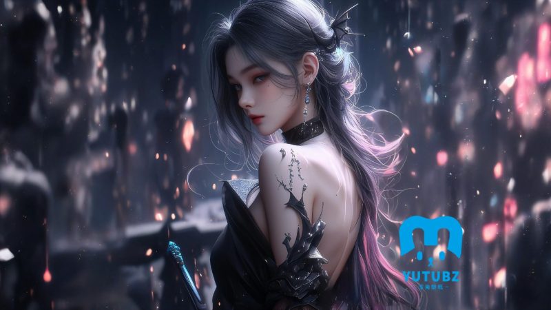 插画-鬼刀-玉兔4K壁纸！