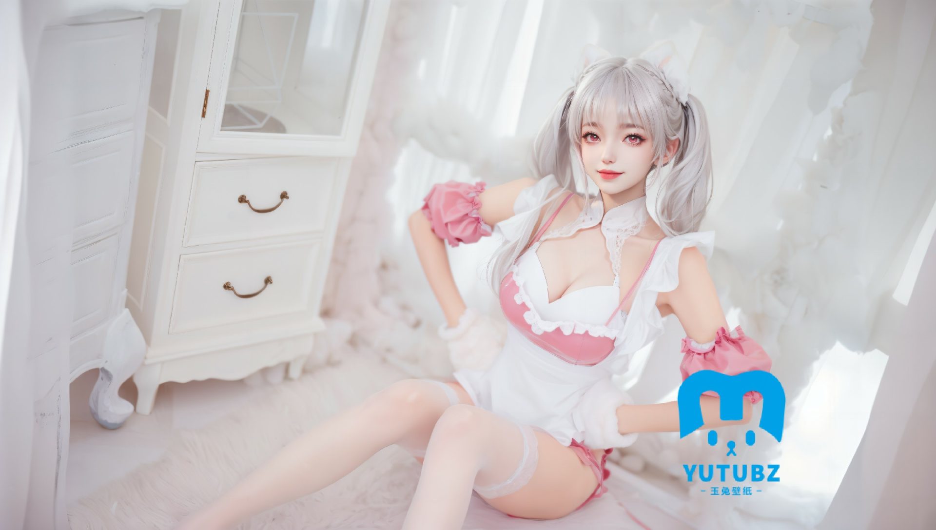 幻灯片-玉兔4K壁纸！