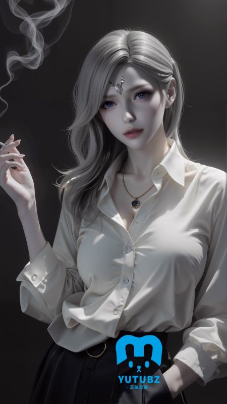 斗罗大陆-千仞雪-玉兔4K壁纸！