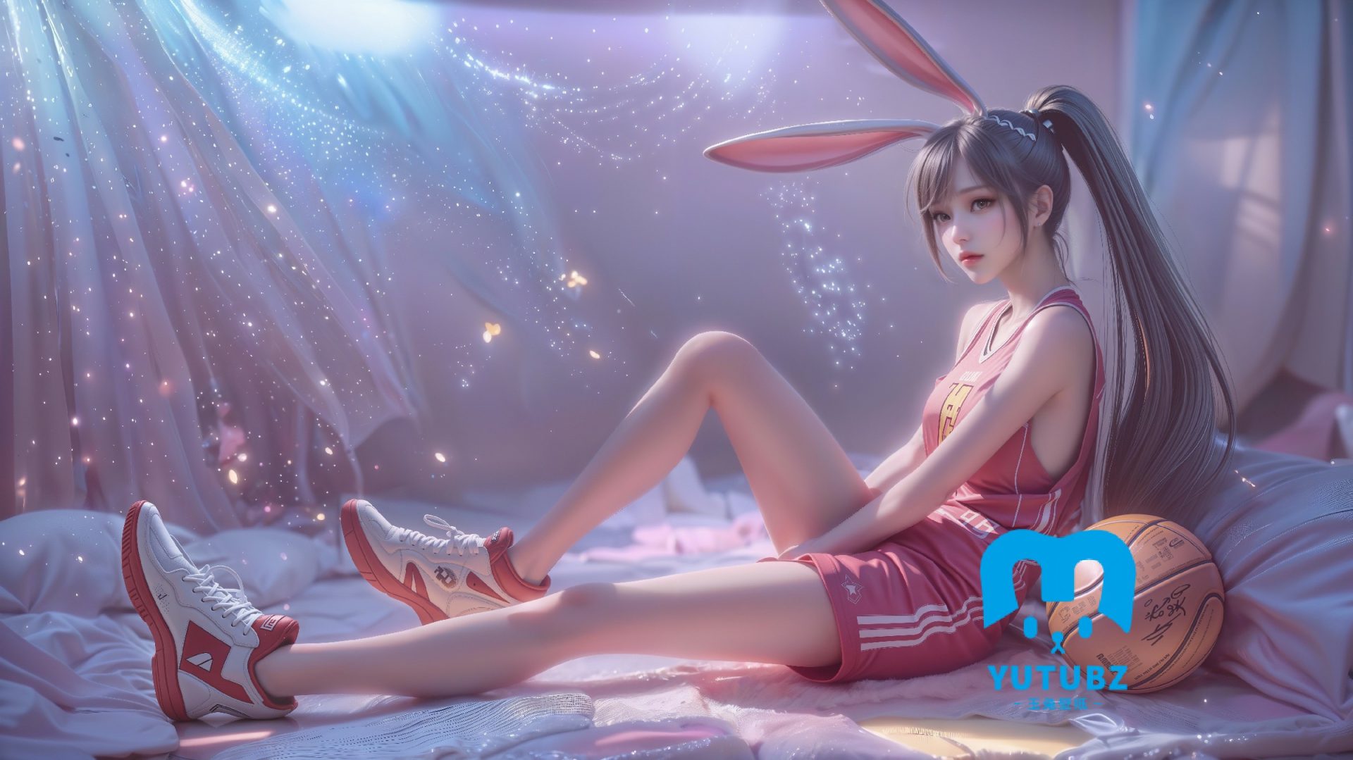 幻灯片-玉兔4K壁纸！