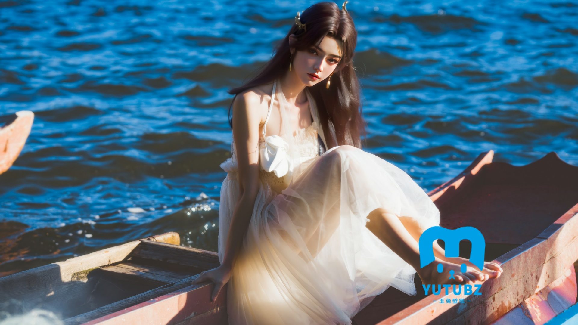 幻灯片-玉兔4K壁纸！