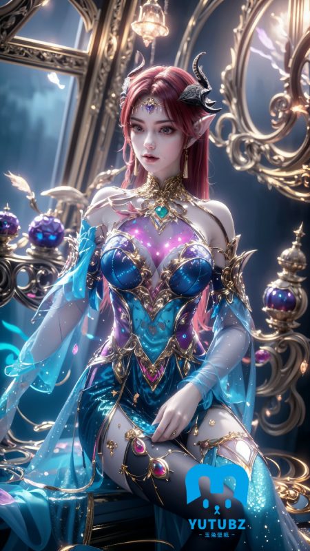 百炼成神-妖夜-玉兔4K壁纸！