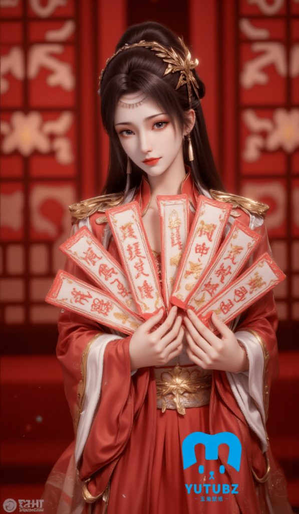 图片[4]-新年国漫女神【6H-86S】-玉兔4K壁纸！