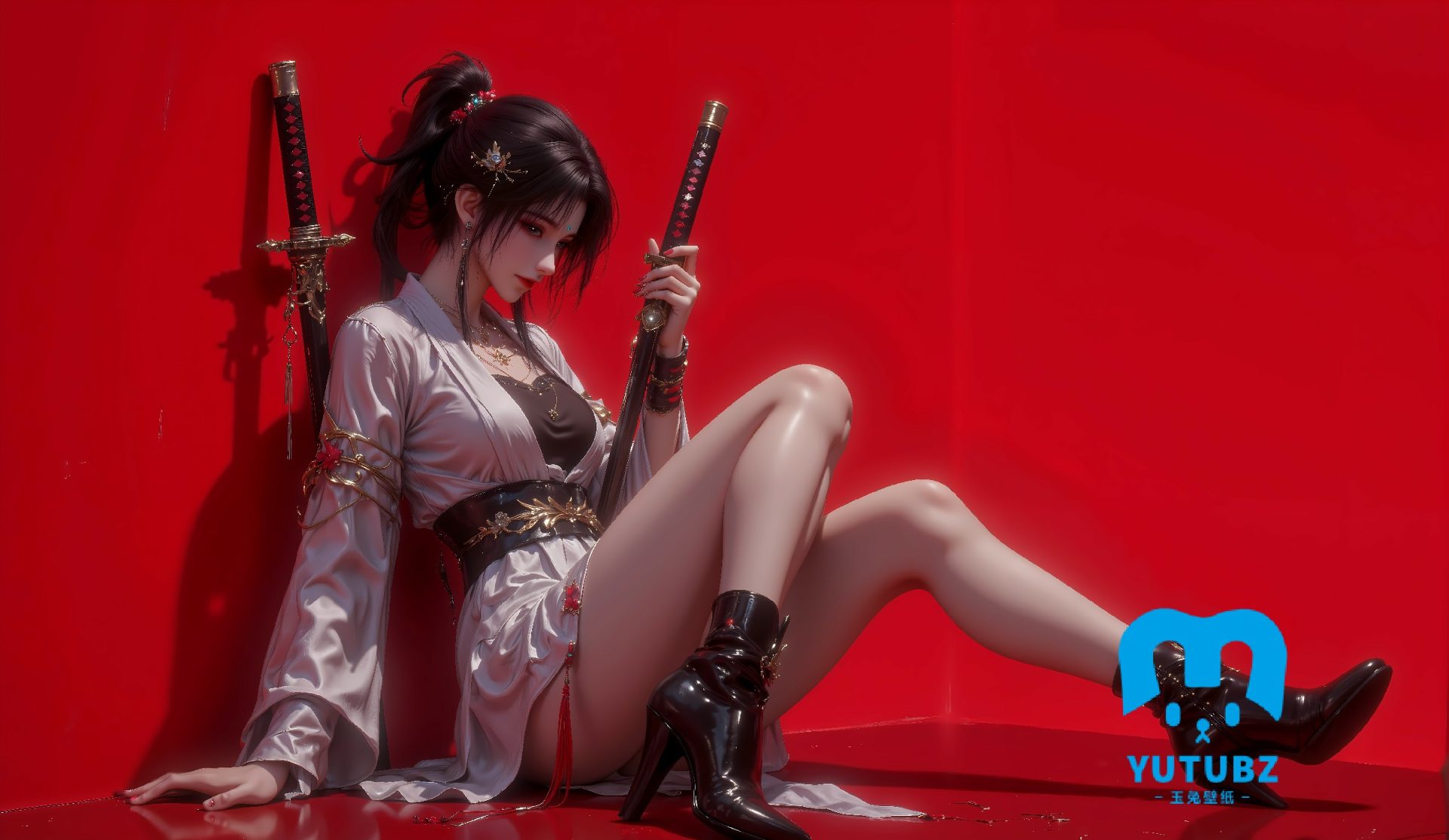 幻灯片-玉兔4K壁纸！